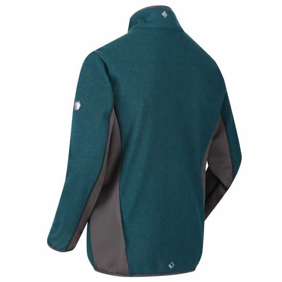 Полар Мъже Regatta Kestor Knit Effect Fleece Mens  Мъжки полар