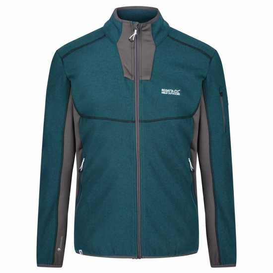 Полар Мъже Regatta Kestor Knit Effect Fleece Mens  Мъжки полар