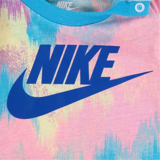 Nike Prnt Clb Romper Bb99 Ocean Bliss Бебешки дрехи