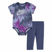 Nike Body & Legg Set Bb99 Diffused Blue Бебешки дрехи