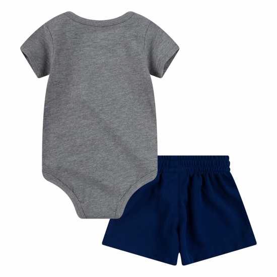 Nike Futura Shrt Set Bb99 Син празното Бебешки дрехи