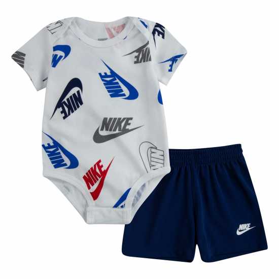 Nike Confetti Sht St Bb99 Blue Void - Бебешки дрехи