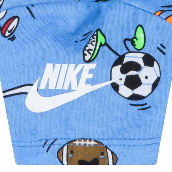 Nike Nikemoji Romper Bb99 University Blue Бебешки дрехи