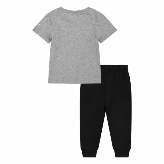 Nike Tee Pant Set Bb99 Gray/Black - Бебешки дрехи