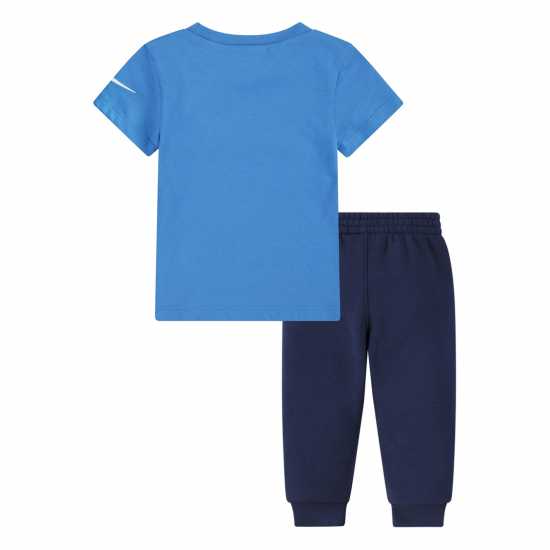 Nike Tee Pant Set Bb99 Midnight Navy Бебешки дрехи