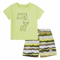Nike All Over Print T-Shirt And Shorts Set Infants Мос 