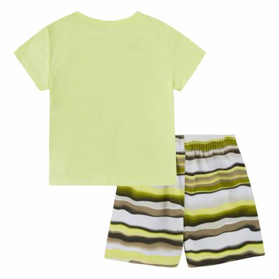 Nike All Over Print T-Shirt And Shorts Set Infants Мос 