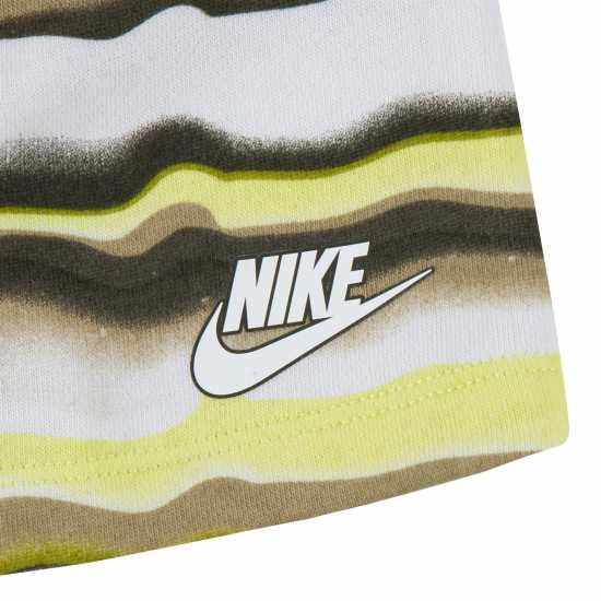 Nike All Over Print T-Shirt And Shorts Set Infants Мос 