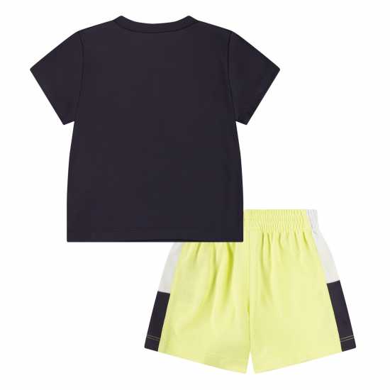 Nike Block Short Set Bb99 Lemon Twist Бебешки дрехи