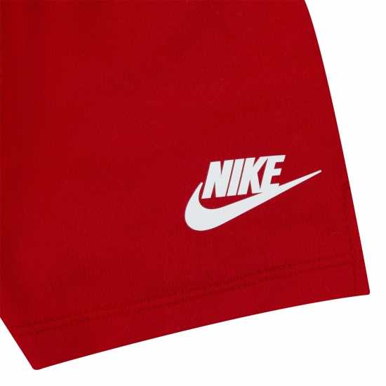 Nike Muscle Shrt Set Bb99 University Red Бебешки дрехи
