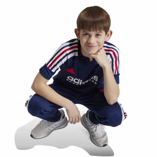 Adidas House Of Tiro Nation Pack T-Shirt Juniors Морска синьо Детски тениски и фланелки