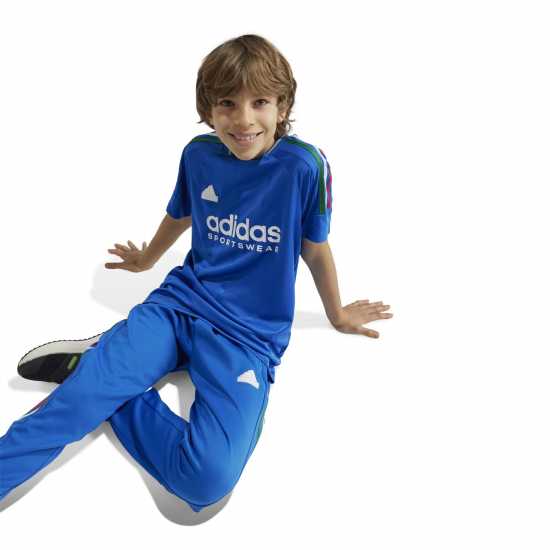 Детски тениски и фланелки Adidas House Of Tiro Nation Pack T-Shirt Juniors Синьо Adidas House Of Tiro Nation Pack T-Shirt Juniors Синьо Детски тениски и фланелки