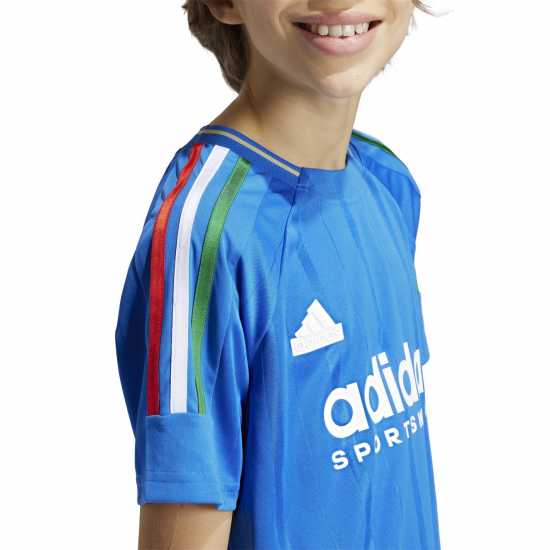 Детски тениски и фланелки Adidas House Of Tiro Nation Pack T-Shirt Juniors Синьо Adidas House Of Tiro Nation Pack T-Shirt Juniors Синьо Детски тениски и фланелки