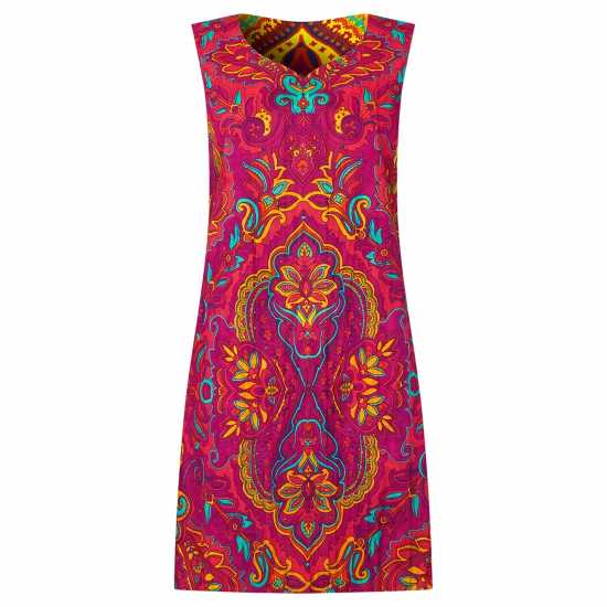 Дамски поли и рокли Joe Browns Joe Brown Pink And Yellow Tunic Joe Browns Joe Brown Pink And Yellow Tunic Дамски поли и рокли