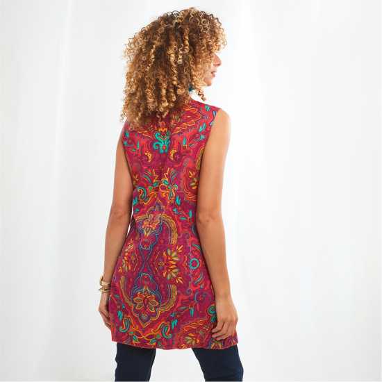 Дамски поли и рокли Joe Browns Joe Brown Pink And Yellow Tunic Joe Browns Joe Brown Pink And Yellow Tunic Дамски поли и рокли