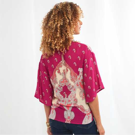 Дамски ризи и тениски Joe Browns Ibiza Pink Top Joe Browns Ibiza Pink Top Дамски ризи и тениски