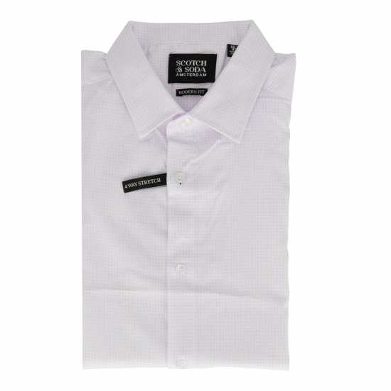 Scotch And Soda Scotch Pattern Shirt Sn99 Lavendar 