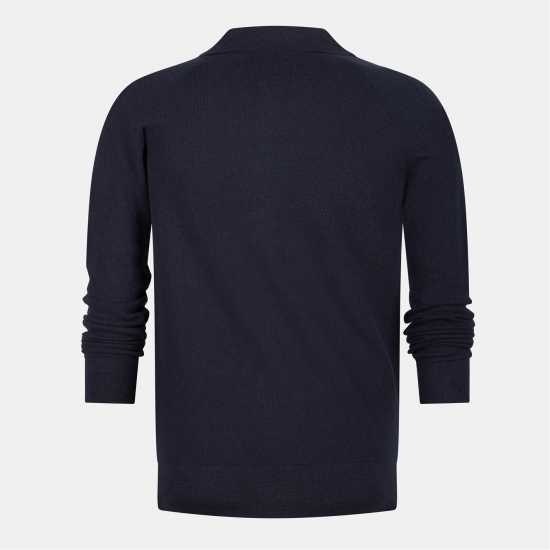 Lyle And Scott Men's Linen Knitted Long-Sleeve Plain Shirt Lyle And Scott Men's Linen Knitted Long-Sleeve Plain Shirt