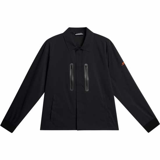 J Lindeberg Golf Shirt Черно Мъжки ризи