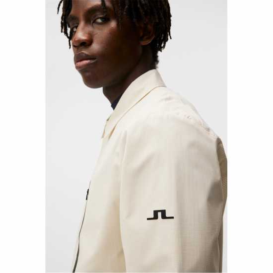 Мъжки ризи J Lindeberg Golf Shirt Бадемово мляко J Lindeberg Golf Shirt Бадемово мляко Мъжки ризи