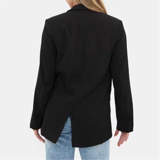 I Saw It First Soft Woven Blazer Черно 