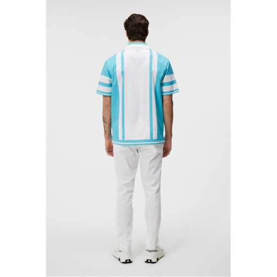 Мъжки ризи Мъжка Риза J Lindeberg Golf Will Shirt Mens Синьо Кюрасао Мъжка Риза J Lindeberg Golf Will Shirt Mens Синьо Кюрасао Мъжки ризи