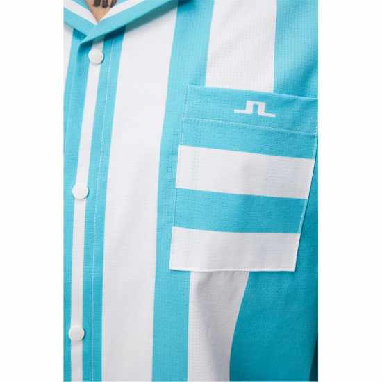 Мъжки ризи Мъжка Риза J Lindeberg Golf Will Shirt Mens Синьо Кюрасао Мъжка Риза J Lindeberg Golf Will Shirt Mens Синьо Кюрасао Мъжки ризи