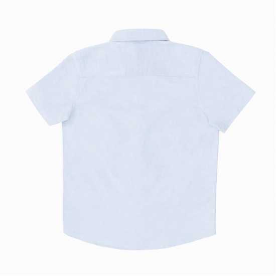 Jack Wills Jw Short Sleeve Oxford Shirt Juniors Blue Детски ризи