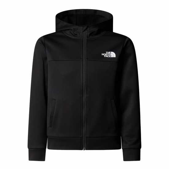 The North Face Kids' Reaxion Fleece Zip Hoodie TNF черно JK3 The North Face Kids' Reaxion Fleece Zip Hoodie TNF черно JK3