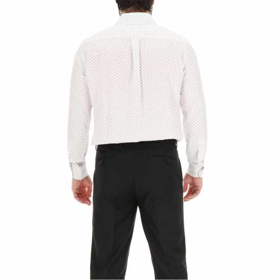 Scotch And Soda Scotch Pattern Shirt Sn99 White/Burgundy Scotch And Soda Scotch Pattern Shirt Sn99 White/Burgundy