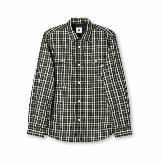 Pretty Green Карирана Дамска Риза Pelton Check Shirt  Мъжки ризи
