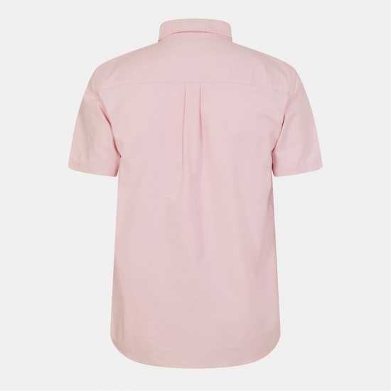 Lyle And Scott Men's Short-Sleeve Oxford Plain Shirt  