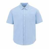 Firetrap Мъжка Риза Оксфорд Short Sleeve Oxford Shirt Mens Небесно синьо Мъжки ризи