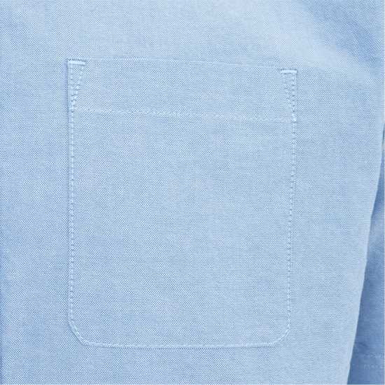 Мъжки ризи Firetrap Мъжка Риза Оксфорд Short Sleeve Oxford Shirt Mens Небесно синьо Firetrap Мъжка Риза Оксфорд Short Sleeve Oxford Shirt Mens Небесно синьо Мъжки ризи