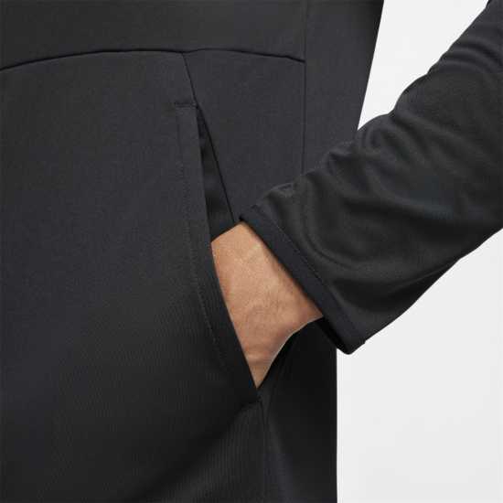Nike Dri-Fit Park Men'S Knit Soccer Track Jacket Fleece Mens Черно/Бяло Мъжки полар