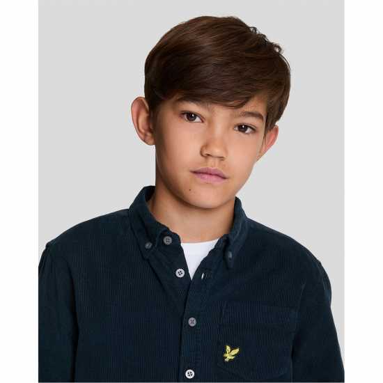 Lyle And Scott Lyle N Cord Shirt Jn99  