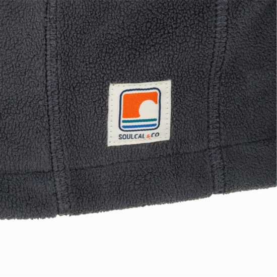 Soulcal Мъжко Яке Полар Cal Fleece Jacket Mens Grey Мъжки полар