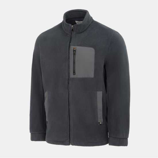 Soulcal Мъжко Яке Полар Cal Fleece Jacket Mens Grey Мъжки полар