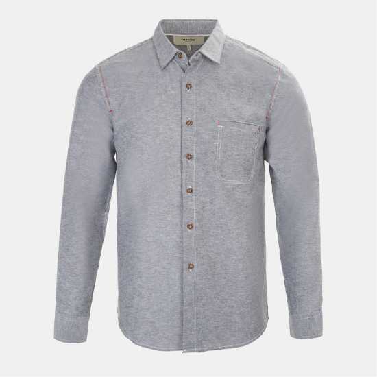 Firetrap Plain Shirt Grey 