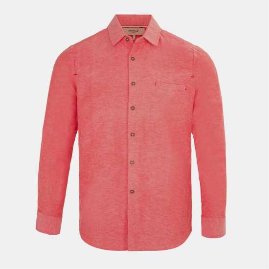 Firetrap Plain Shirt Red 