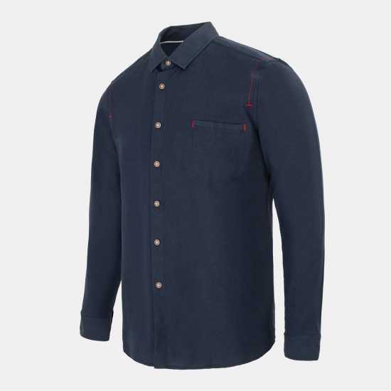 Firetrap Plain Shirt Navy 
