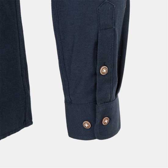 Firetrap Plain Shirt Navy 
