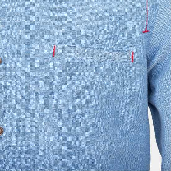 Firetrap Plain Shirt Light Blue 