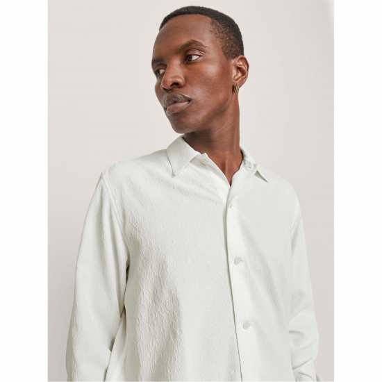 Jack Jacquard L/s Sh Sn99 White 