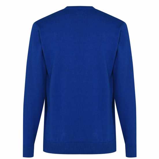 Мъжки пуловери и жилетки Pierre Cardin Плетен Мъжки Пуловер Crew Knit Jumper Mens Blue Pierre Cardin Плетен Мъжки Пуловер Crew Knit Jumper Mens Blue Мъжки пуловери и жилетки