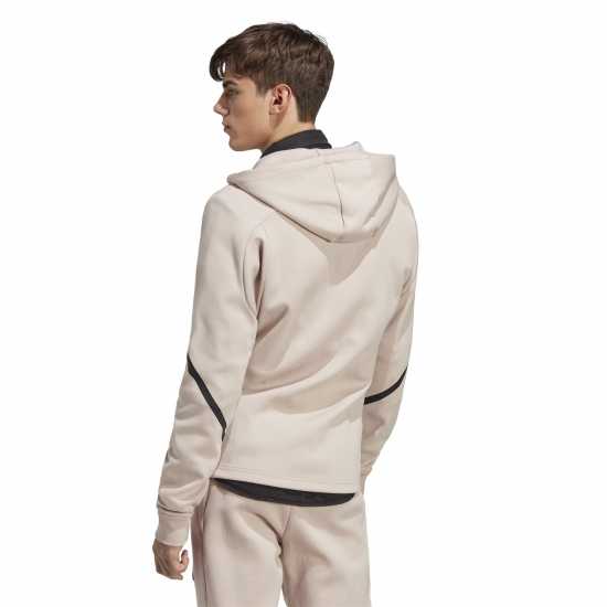 Adidas Gameday Full Zip Hoodie Mens  