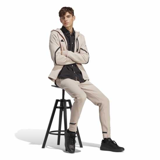 Adidas Gameday Full Zip Hoodie Mens  