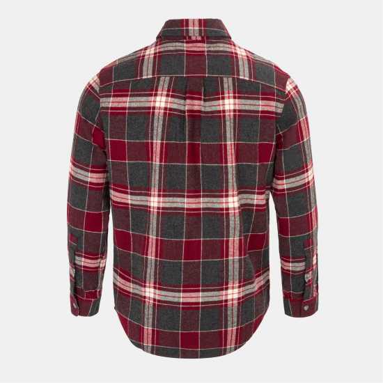 Firetrap Мъжка Риза Pattern Shirt Mens Black/Red 