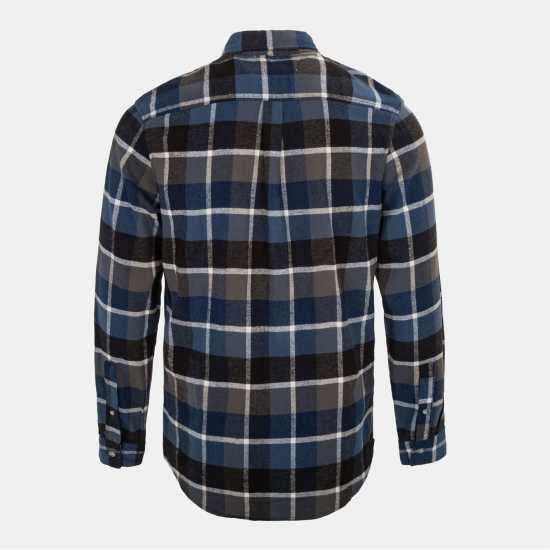 Firetrap Мъжка Риза Pattern Shirt Mens Blue/Black Firetrap Мъжка Риза Pattern Shirt Mens Blue/Black