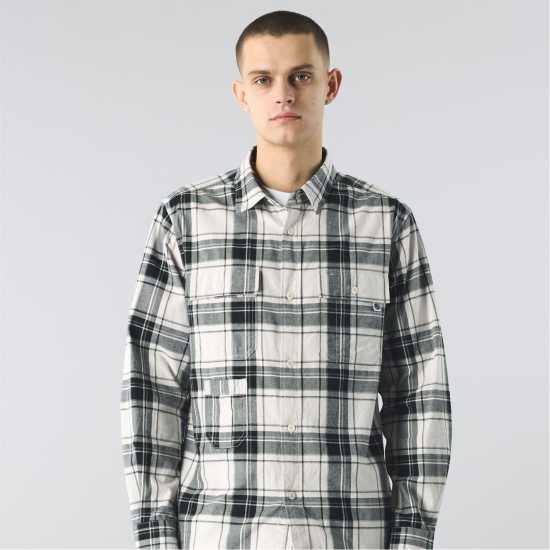 Мъжки ризи Pretty Green Карирана Дамска Риза Woolwich Check Shirt Pretty Green Карирана Дамска Риза Woolwich Check Shirt Мъжки ризи